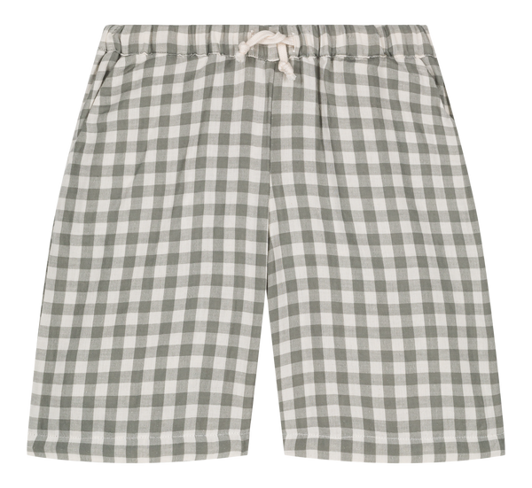 Bermuda Basile Green Grey Gingham