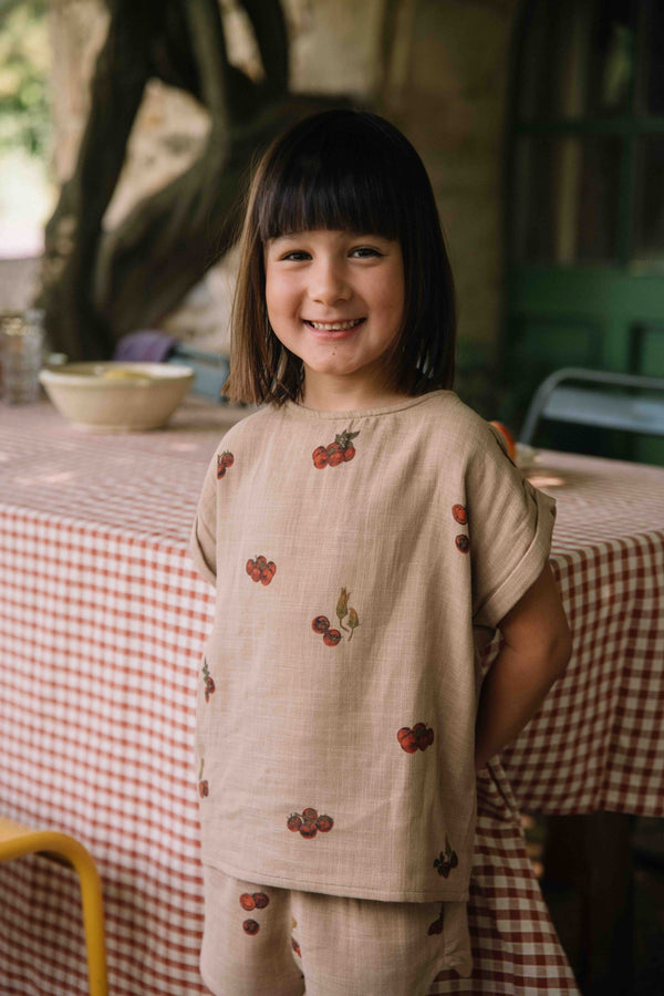 Blouse Praslin Nougat tomates