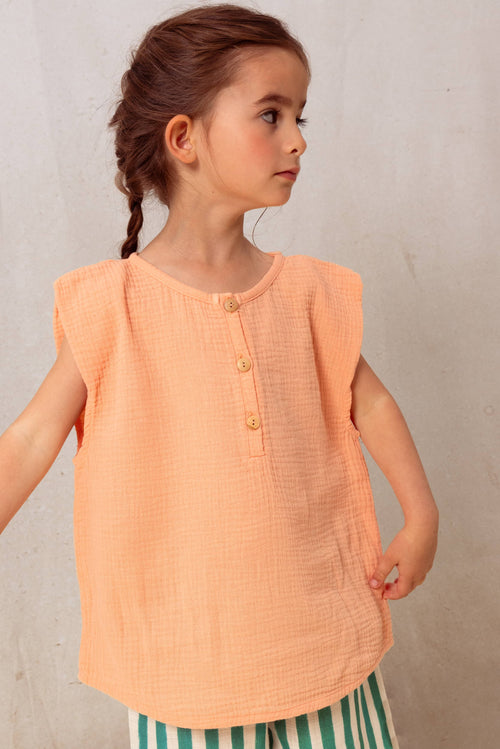 Blouse Roman Pêche