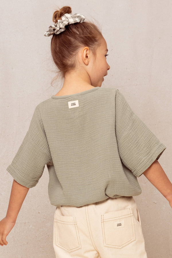 Blouse Thelme Vert de gris