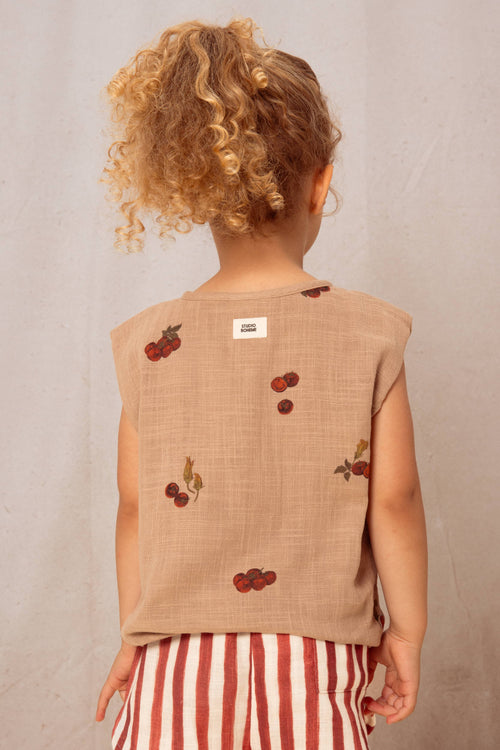 Blouse Roman Nougat Tomates