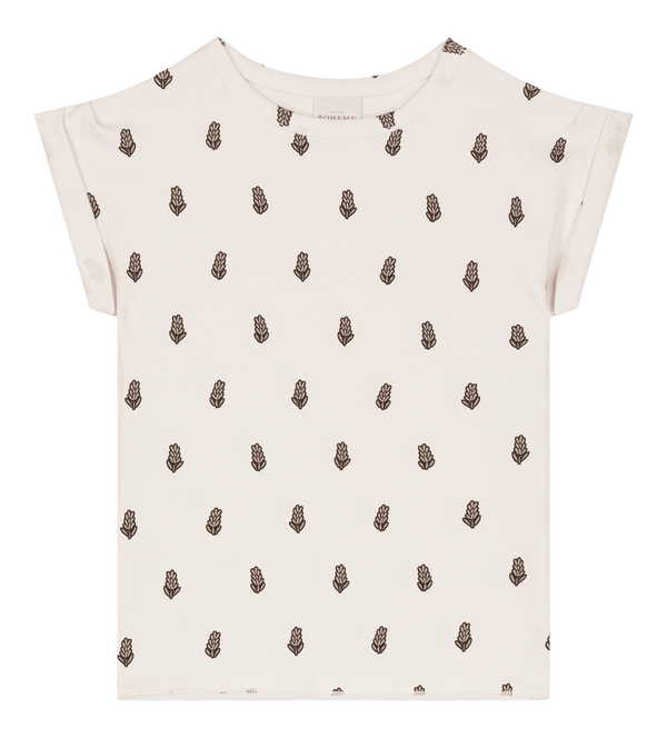 T-shirt Bama Ecru Lavande