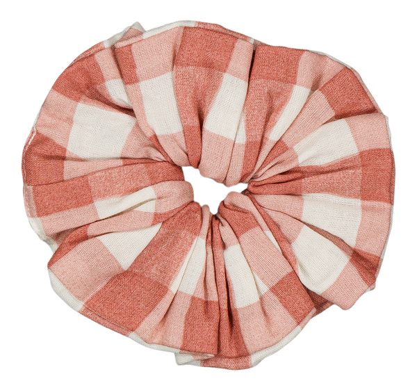 Scrunchie Gigi Pink gingham