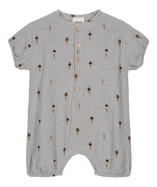 Jumpsuit Bebecito Grey Blue Ice Cream