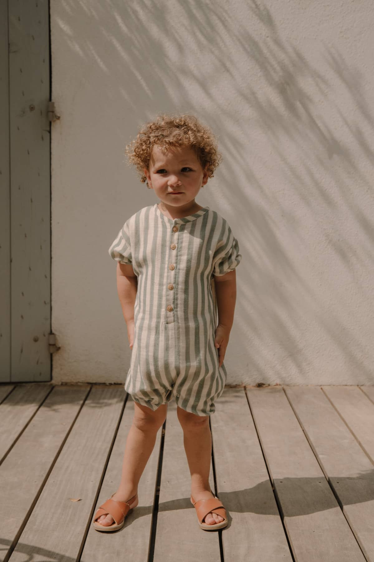 Comfortable Baby Jumpsuit 100% Cotton Studio Bohème