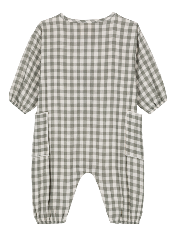 Combinaison Big Papi Vichy vert de gris