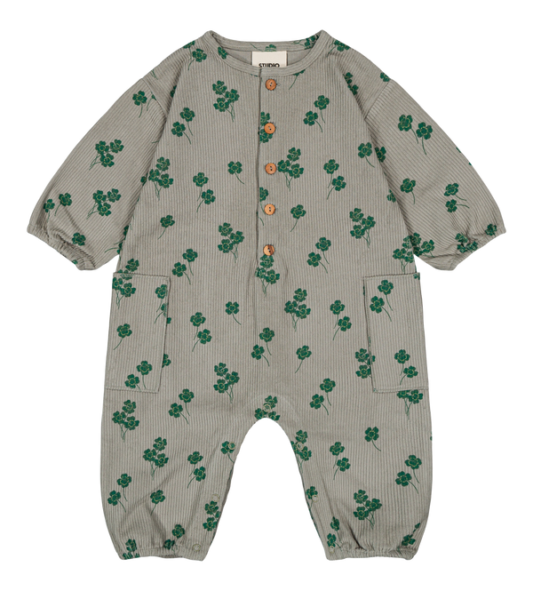 Jumpsuit Big Papi Corderoy Grey Clover