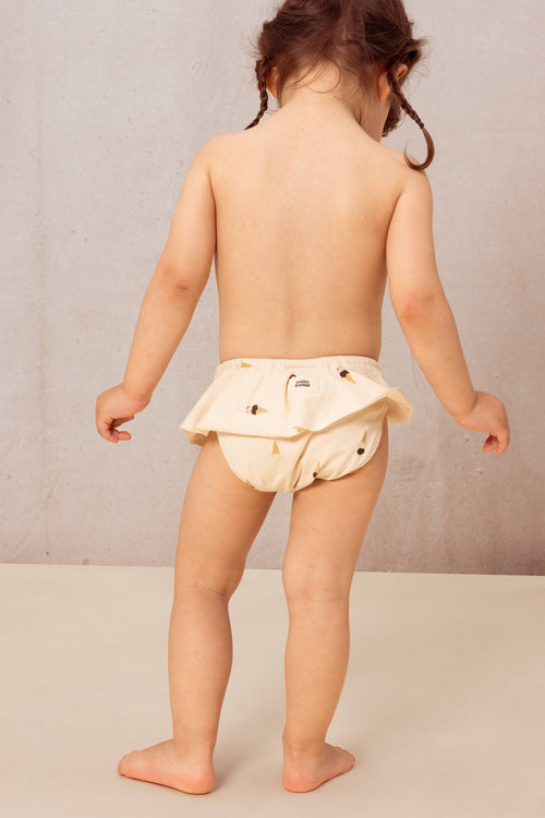 Culotte de bain Mimi Ecru Glaces