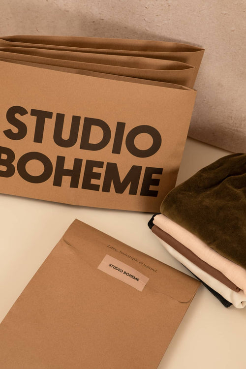 Pochette cadeau Studio Boheme papier kraft