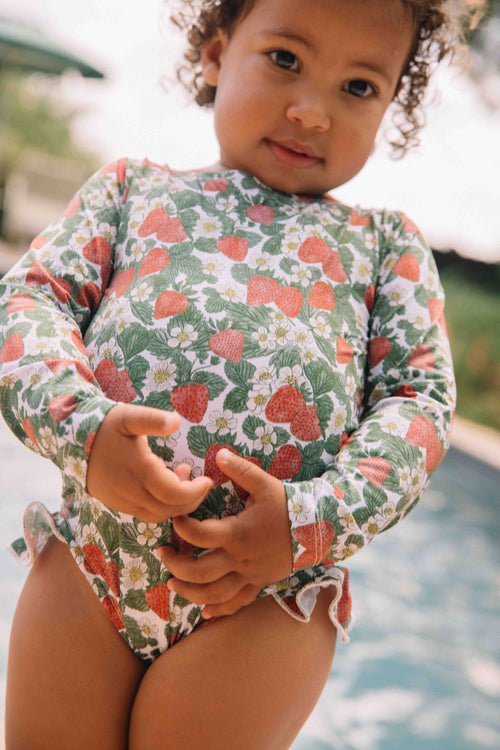 Maillot de Bain 1 Pièce Josepha Fraises