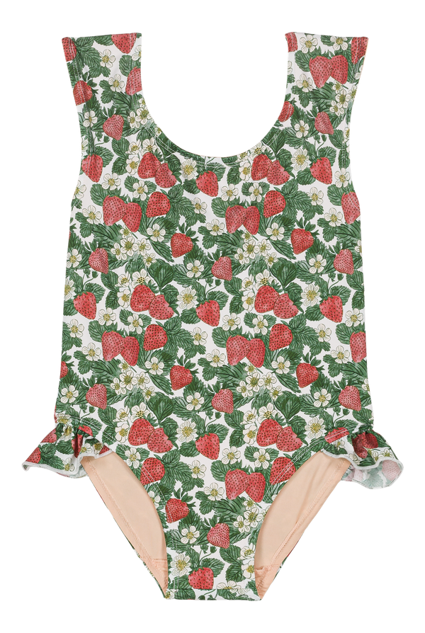 Ballerina One-Piece Swimsuit Strawberry