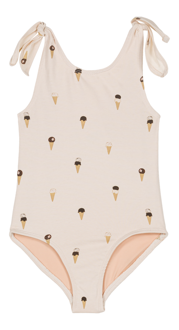 Roberta 1 Piece Swimsuit Off white ice cream