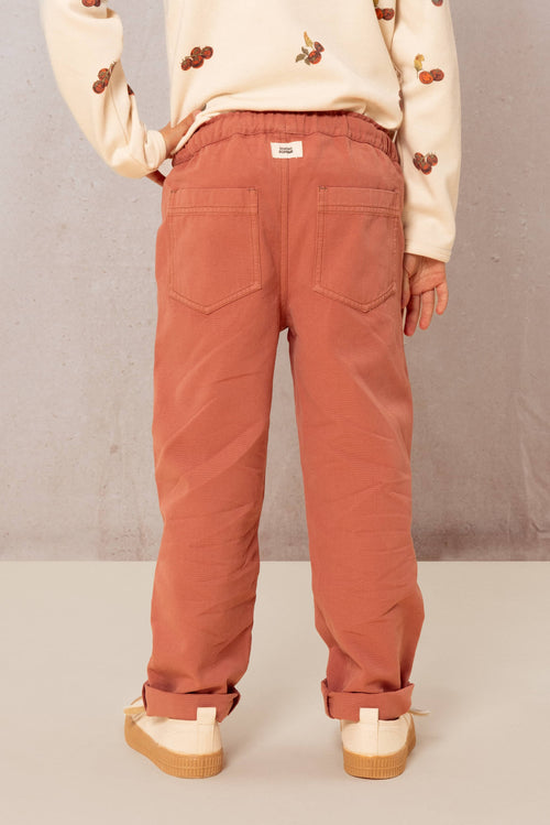 Pantalon Serge Rose Terra