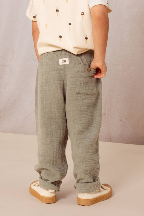 Pants Cousin Green Grey