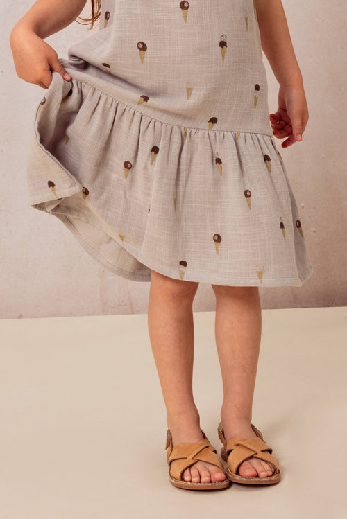 Dress Playa Grey Blue ice cream