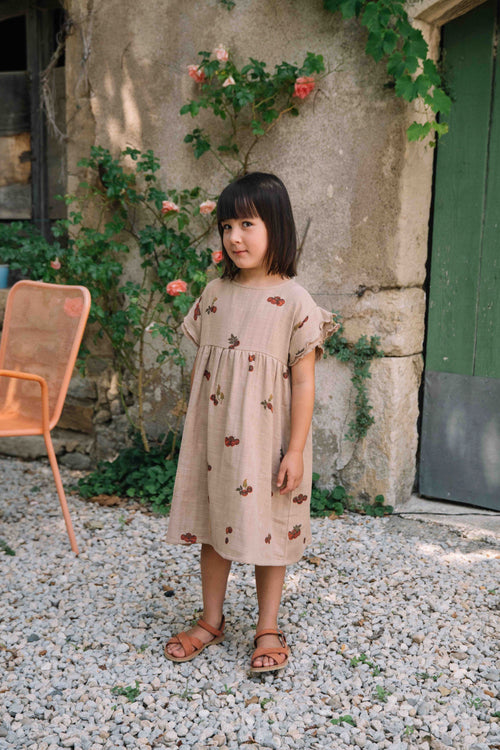 Robe Cousine Nougat Tomates