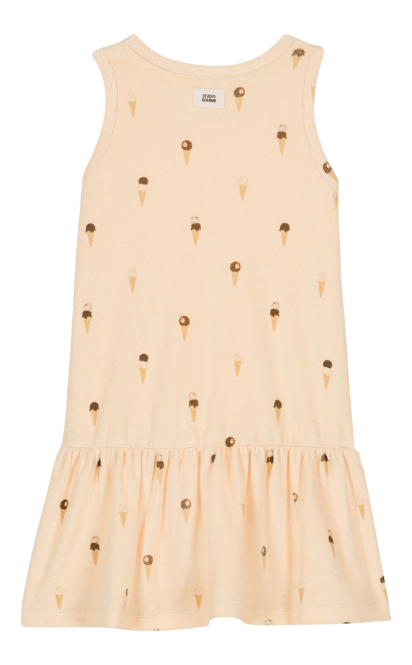 Robe Playa Terry Vanille Glaces