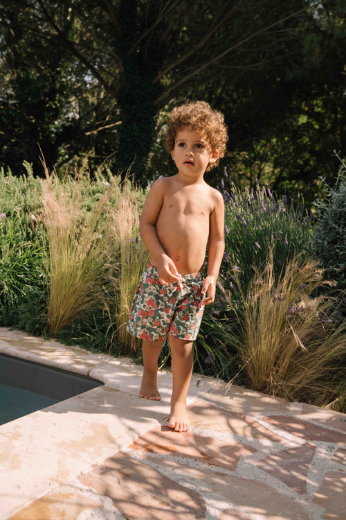 Short de bain Chico Fraises