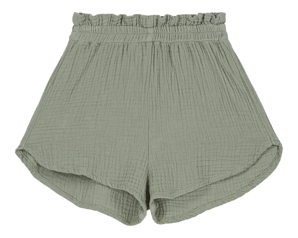 Shorts Georgette Green Grey