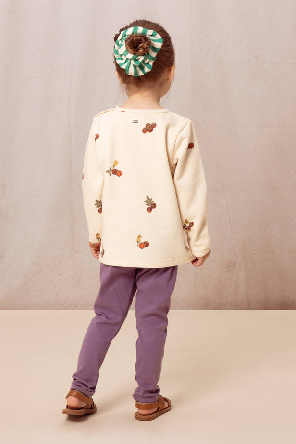 Sweat-shirt Noé Ecru Tomates