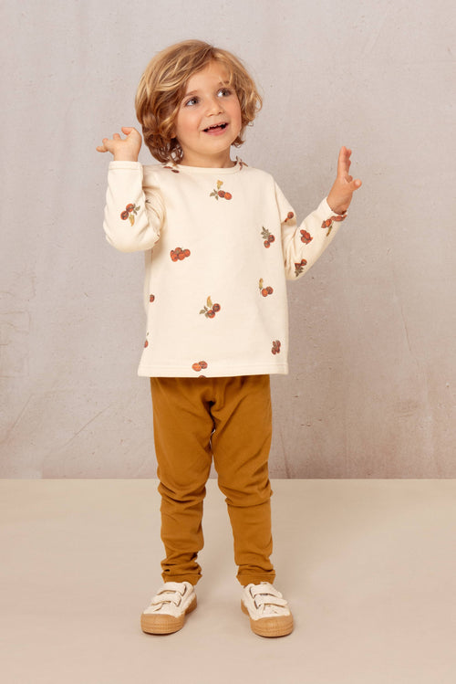 Sweat-shirt Noé Ecru Tomates