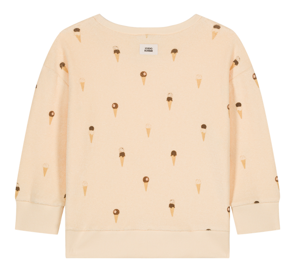 Sweat-shirt Bart Terry Vanille Glaces