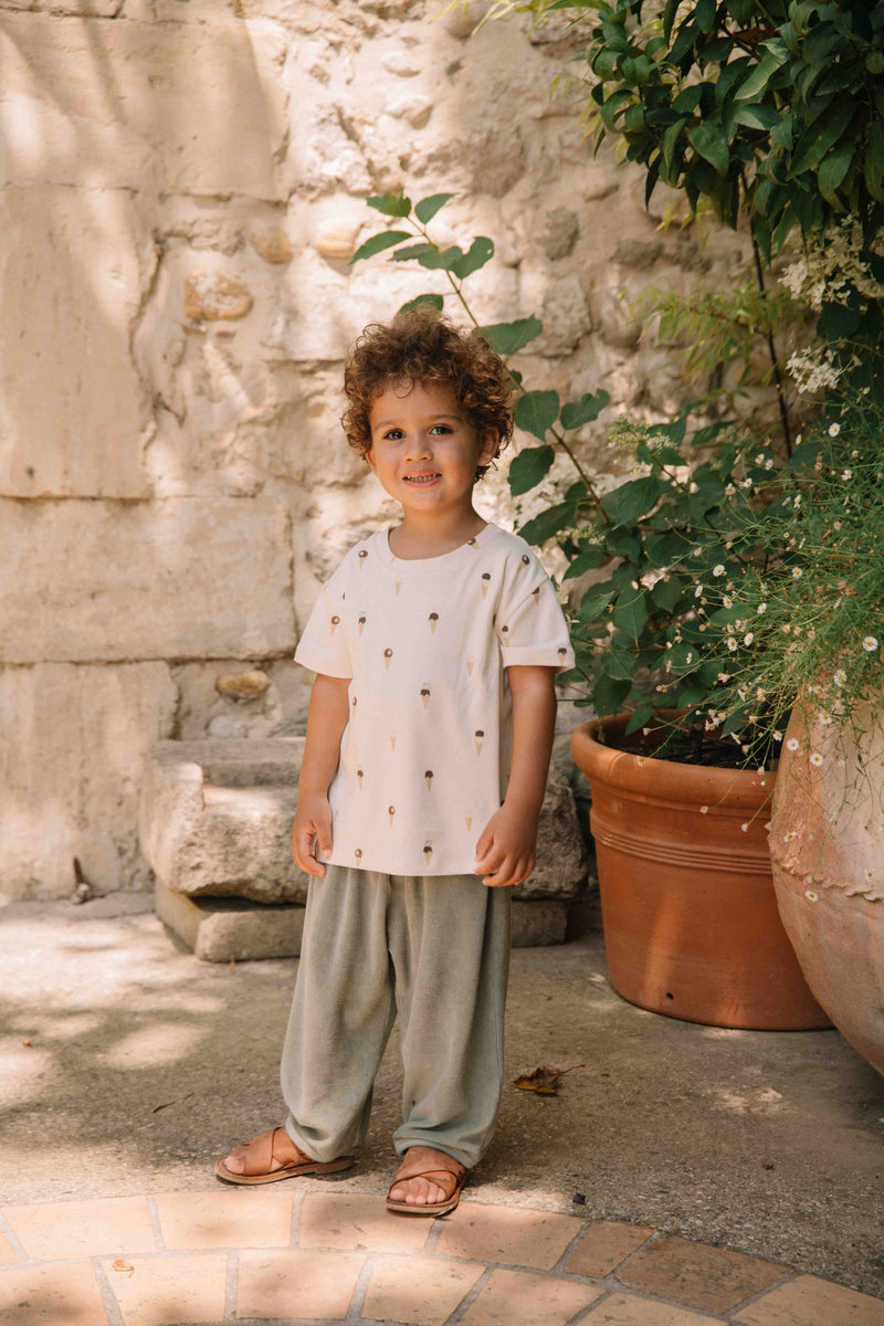 Pantalon Porgy Vert de gris