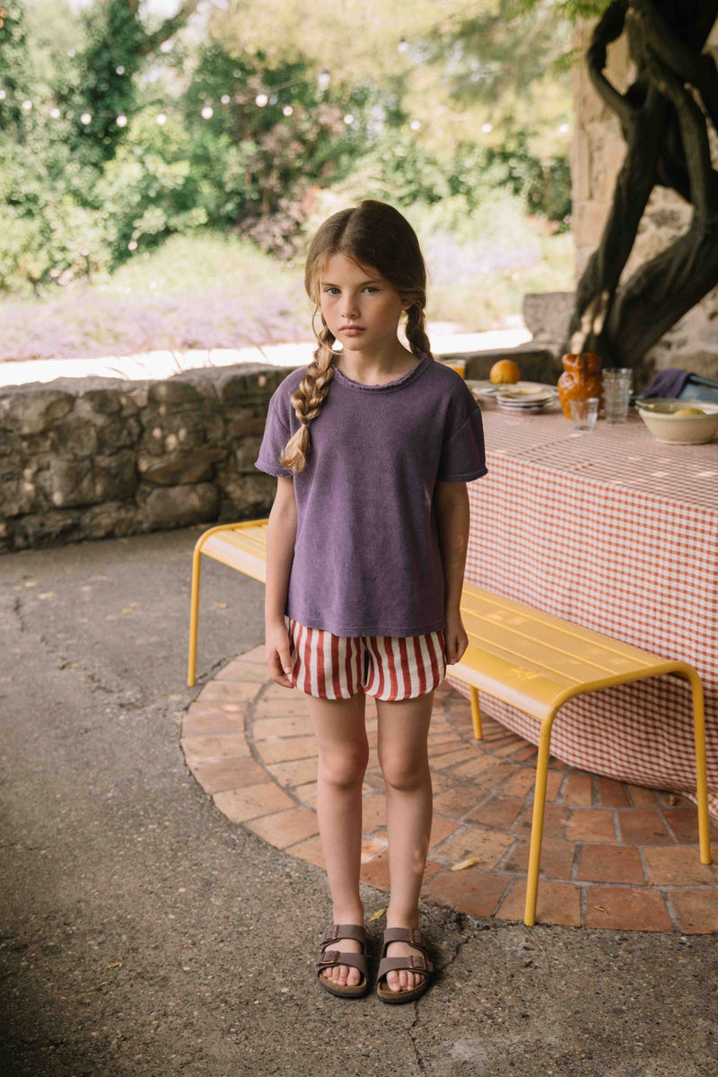 T-shirt Essential Terry Violet