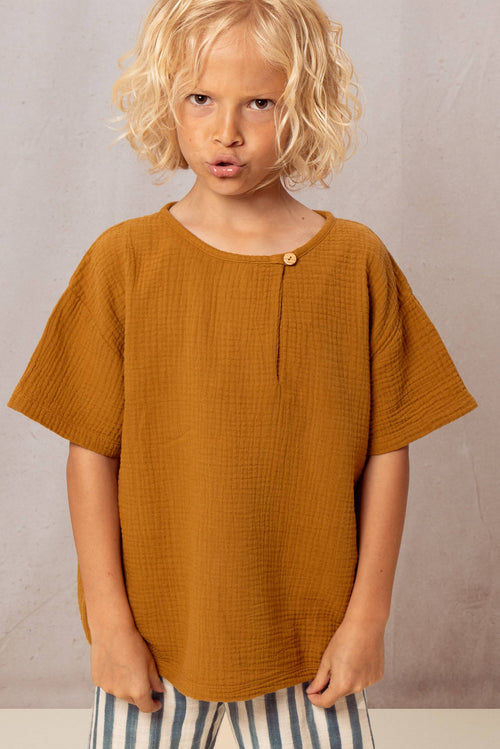 T-shirt Orso Spicy Brown