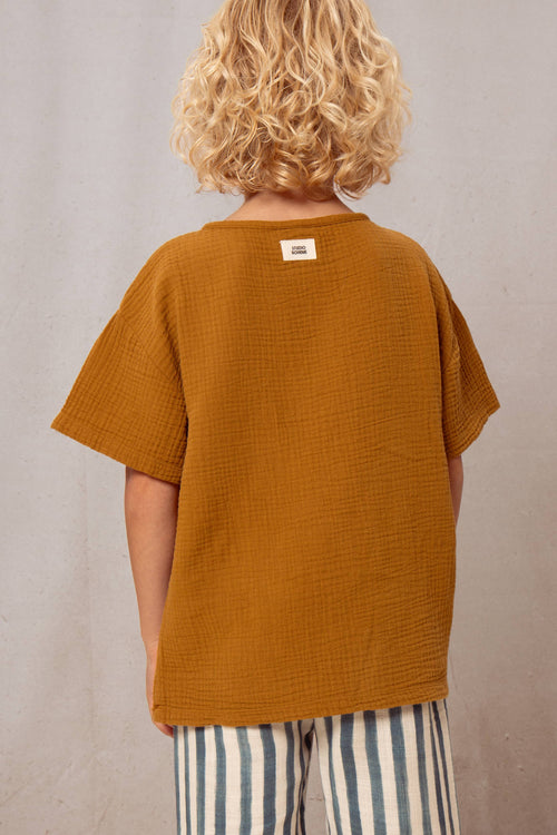 T-shirt Orso Spicy Brown