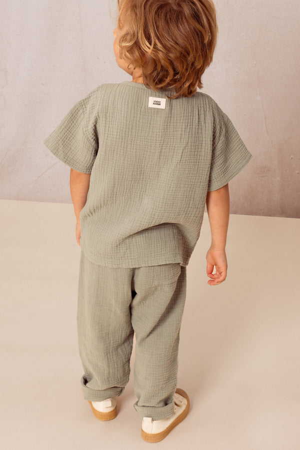 T-shirt Orso Green Grey
