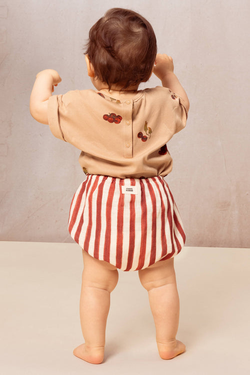 Bloomers Ami Brick Red Stripes