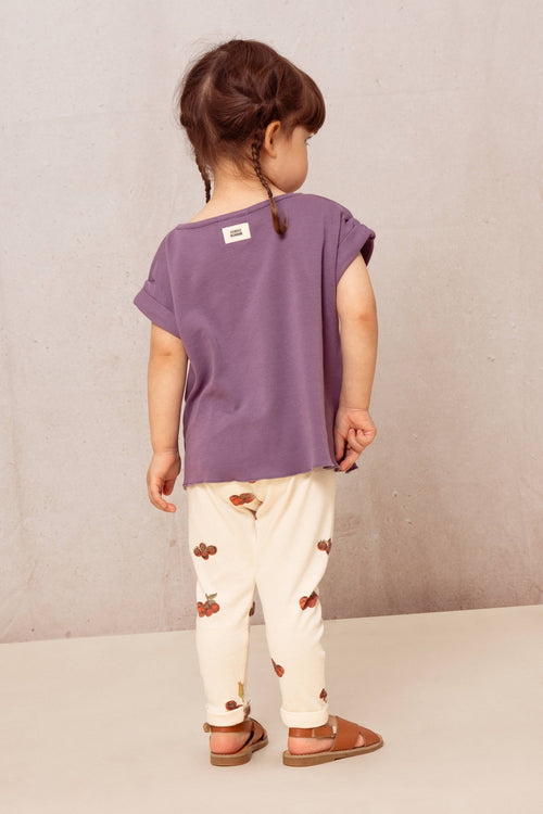 Leggings Rom Pom Ecru Tomates