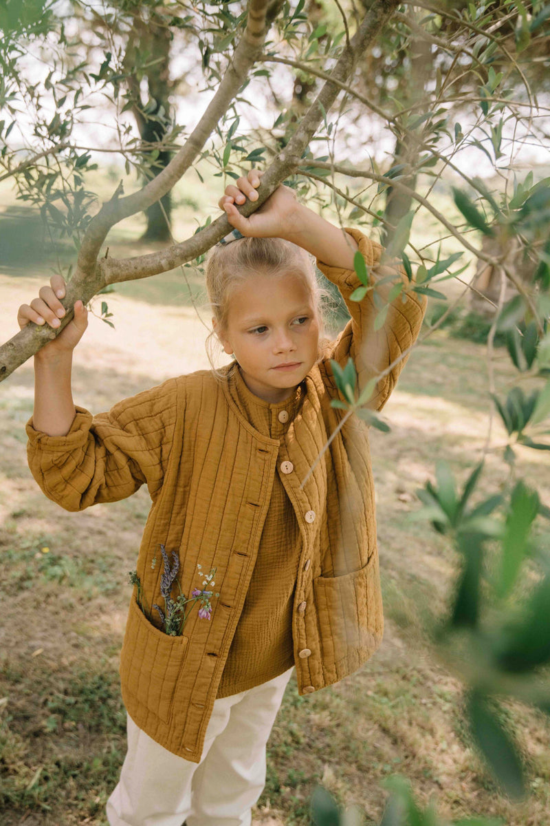 Veste Mahé Marron épicé