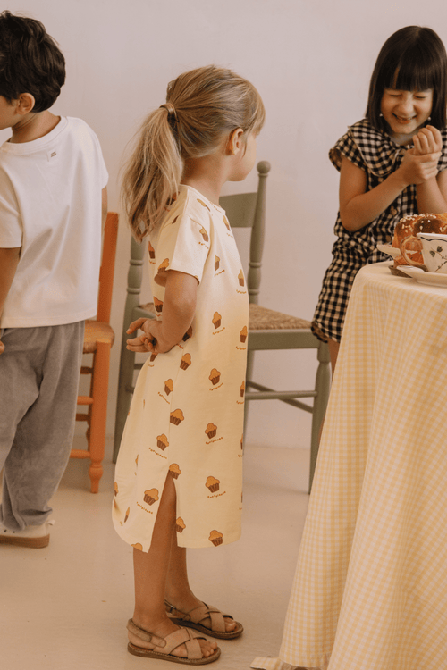 Dress Tuba Lemon Cream Brioche