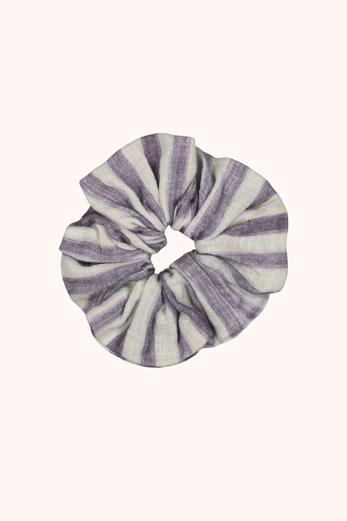 Chouchou Gigi Rayures Iris