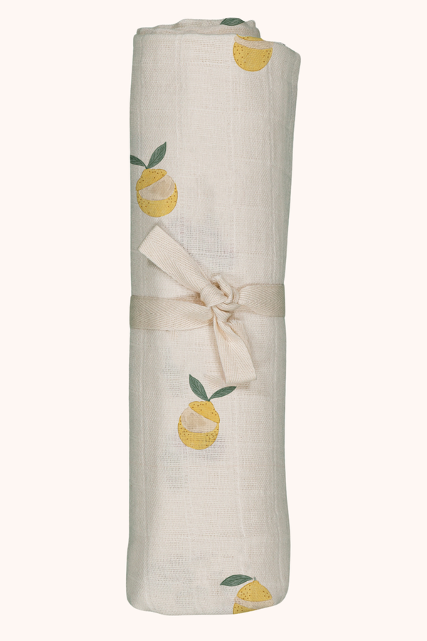 Lange Doudou le Grand Ecru Citron