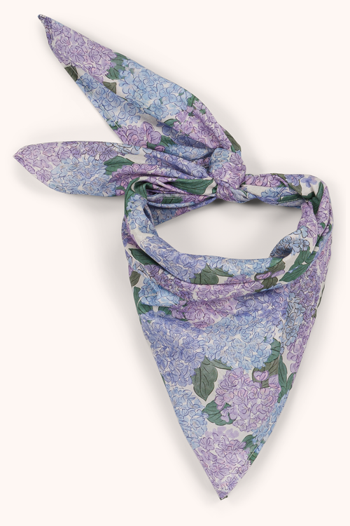 Foulard Linon Hortensia