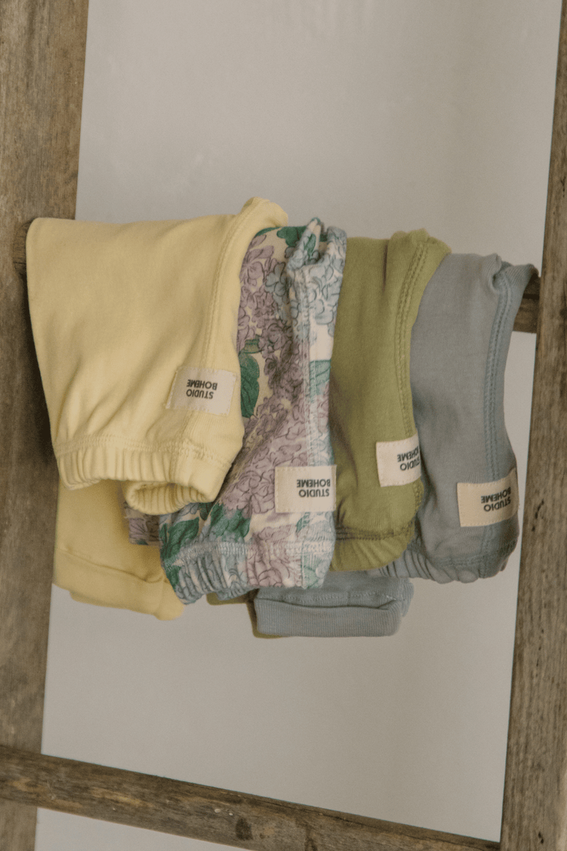 Leggings Rom Pom Lemon Cream