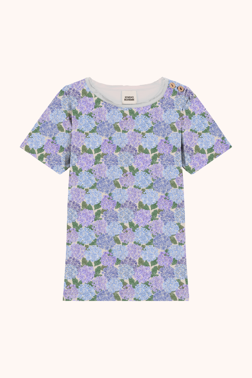 T-shirt anti-UV manches courtes Rio Hortensia