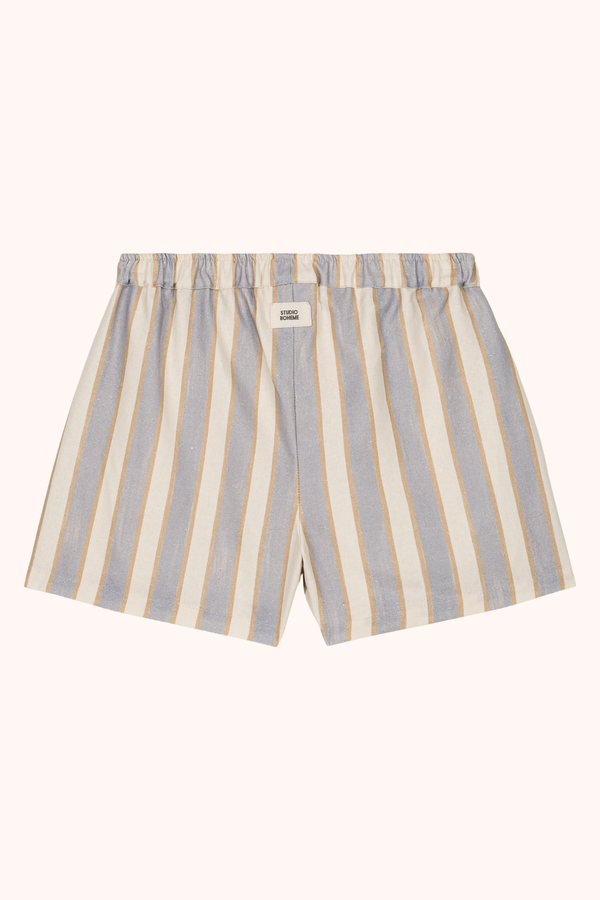 Shorts Milo stripes Blue Gold