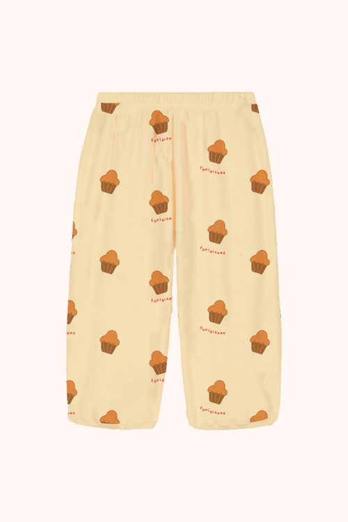 Pantalon Porgy Molleton Lemoncream Brioche