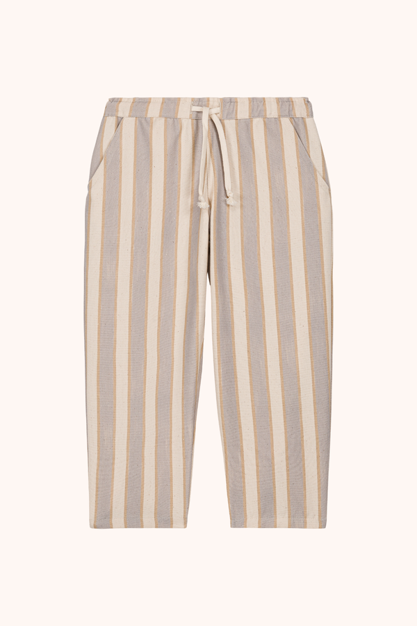 Pantalon Serge Rayures Bleu Gold