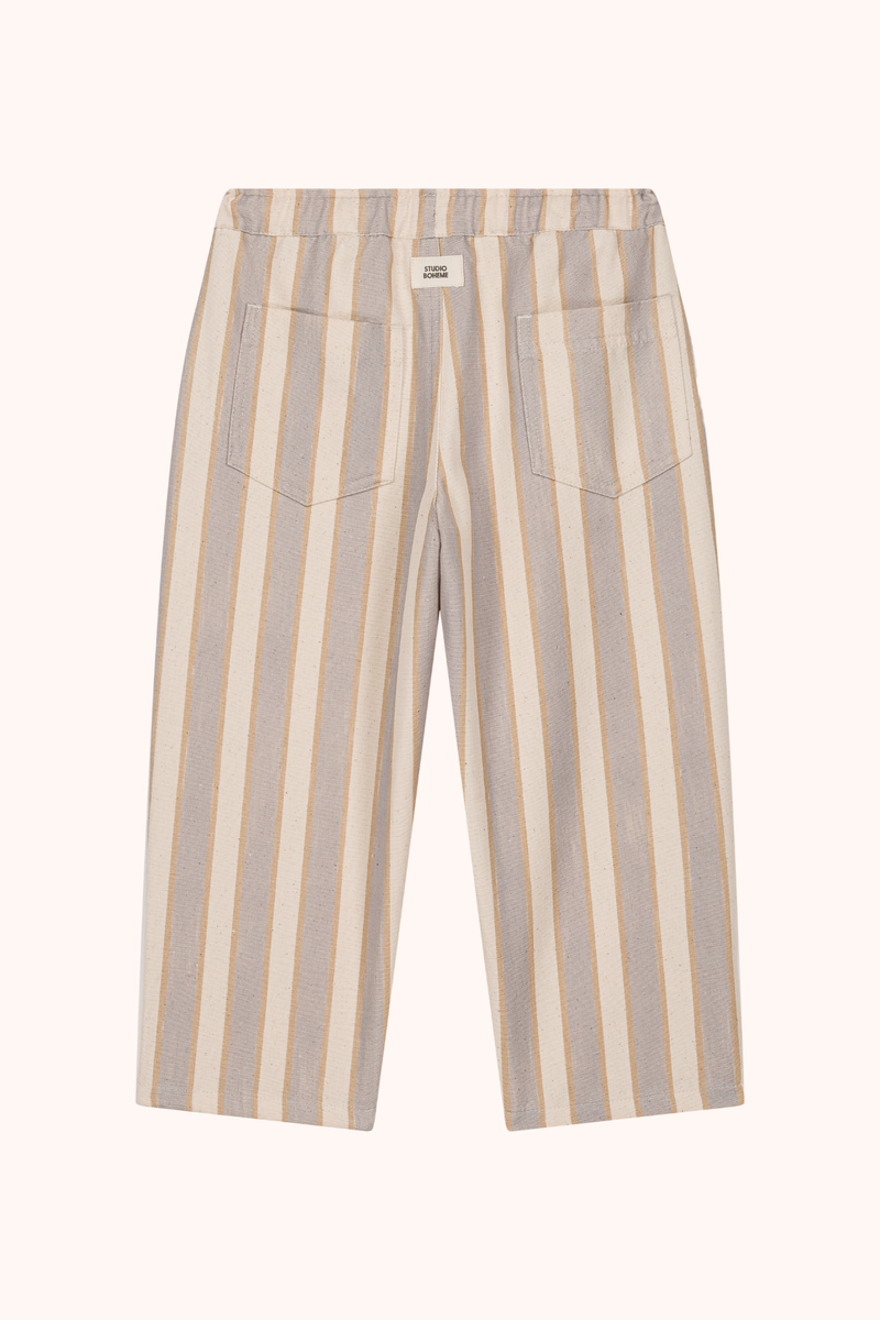 Pantalon Serge Rayures Bleu Gold