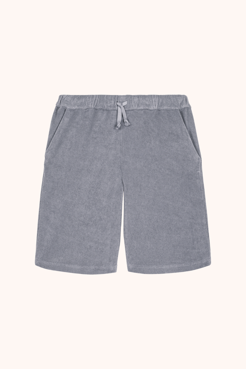Bermuda Basile Terry Bleu Silver