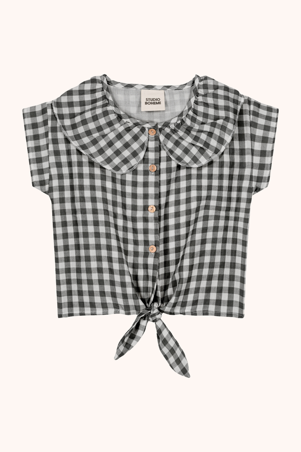 Blouse Coco Vichy Noir