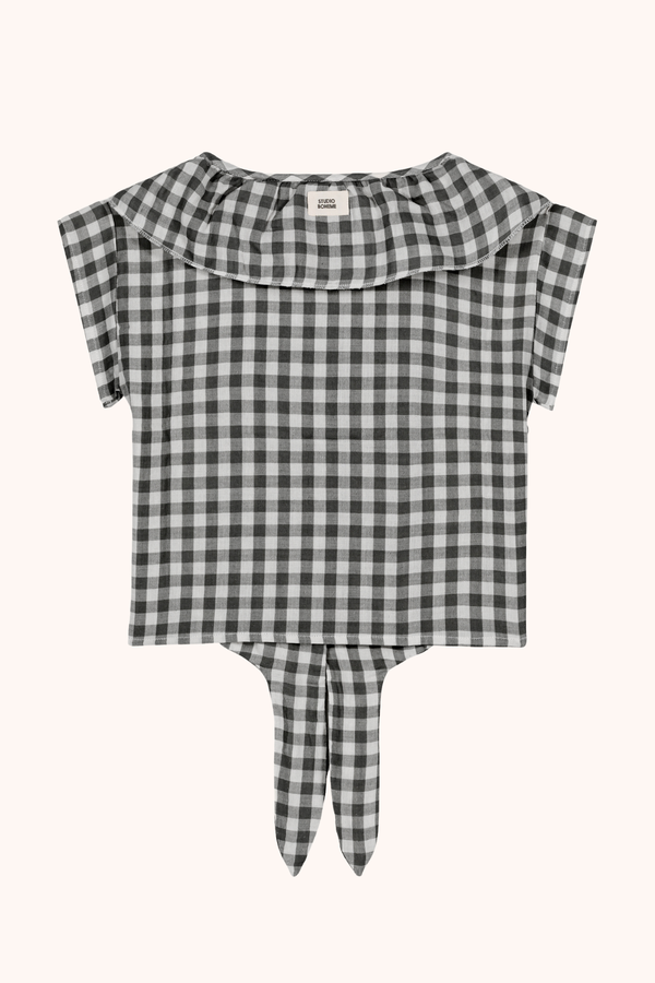 Blouse Coco Vichy Noir