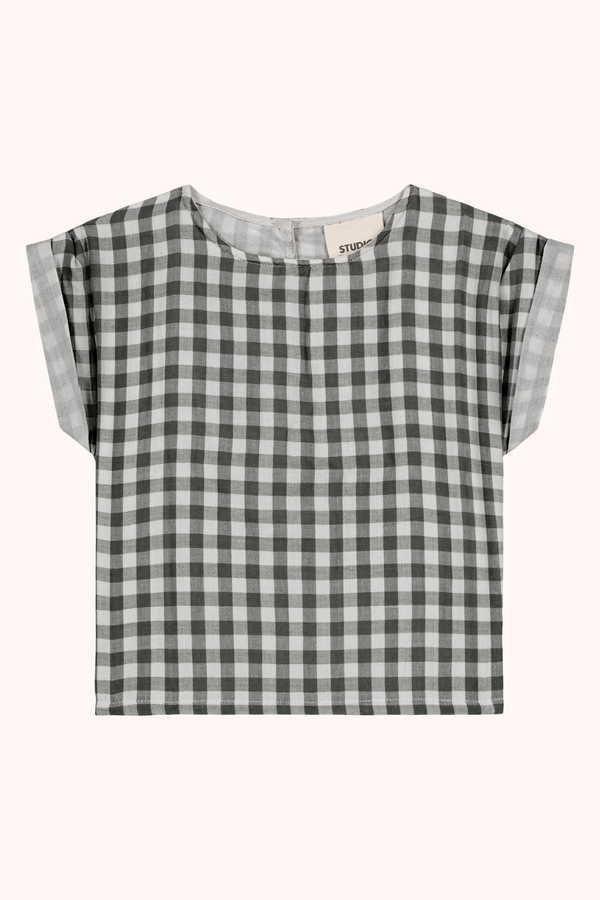 Blouse Praslin Vichy Noir