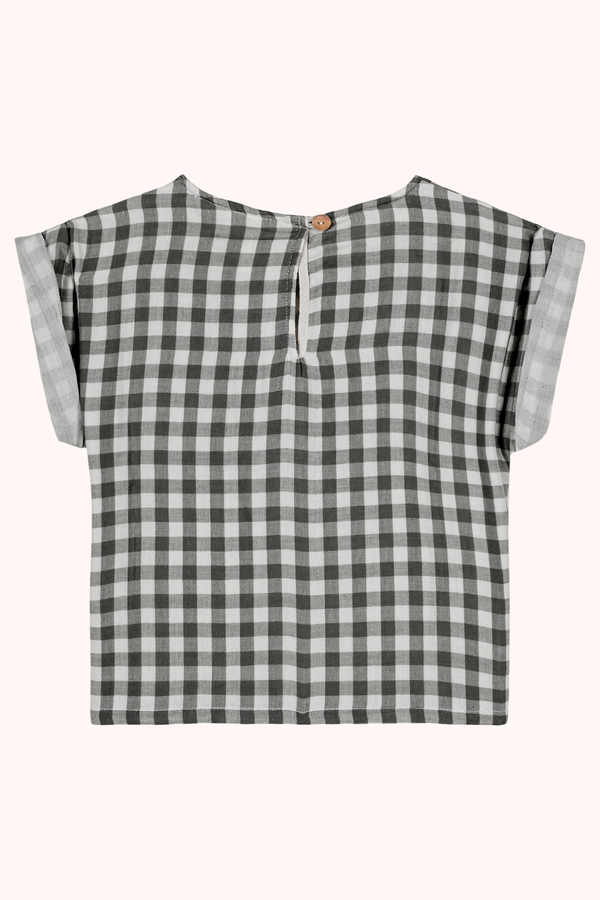 Blouse Praslin Vichy Noir