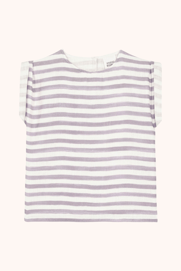 Blouse Praslin Rayures Iris